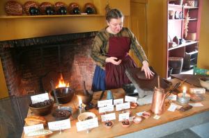 Chocolate Making at the Genessee County Village and Museum, upstate NY